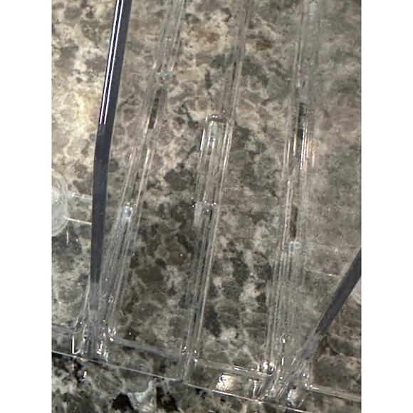 Acrylic purse organizer for shelf with adjustable dividers! - Picture 8 of 13